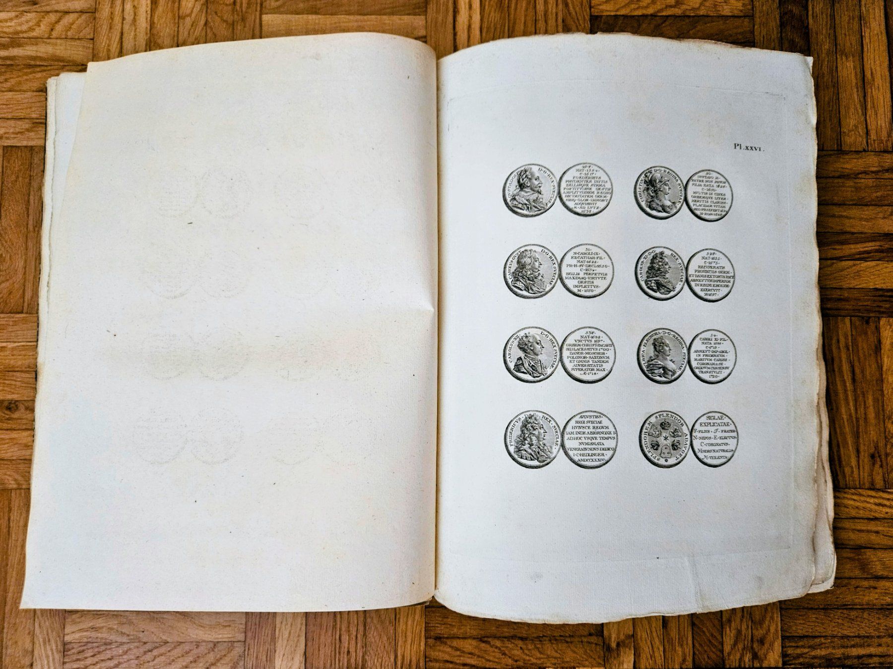Livres: Oeuvre du Chevalier Hedlinger, Basle 1776 – D'occasion à Lugano par Numisartes 8