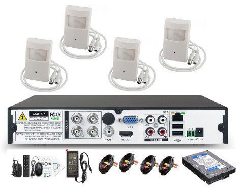 Videocamere: Caméra de surveillance 4 X PIR , Kit AHD – Nuovo e nell'imballaggio originale da Penthalaz venduto da Adrien011