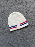 Bonnet corteiz blanc rayures bleues et rouges taille OS