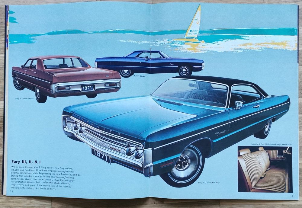 Chrysler Documenti: CHRYSLER - PLYMOUTH  1971 MOPAR – Nuovo (secondo la descrizione) da huenenberg venduto da Suizofelize 4