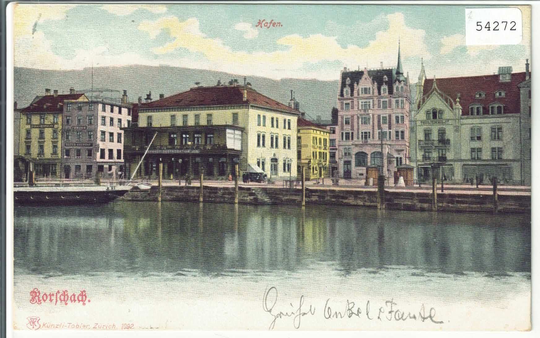 Cartoline postali: Rorschach - Hafen – Usato da Ettingen venduto da Kartenplanet