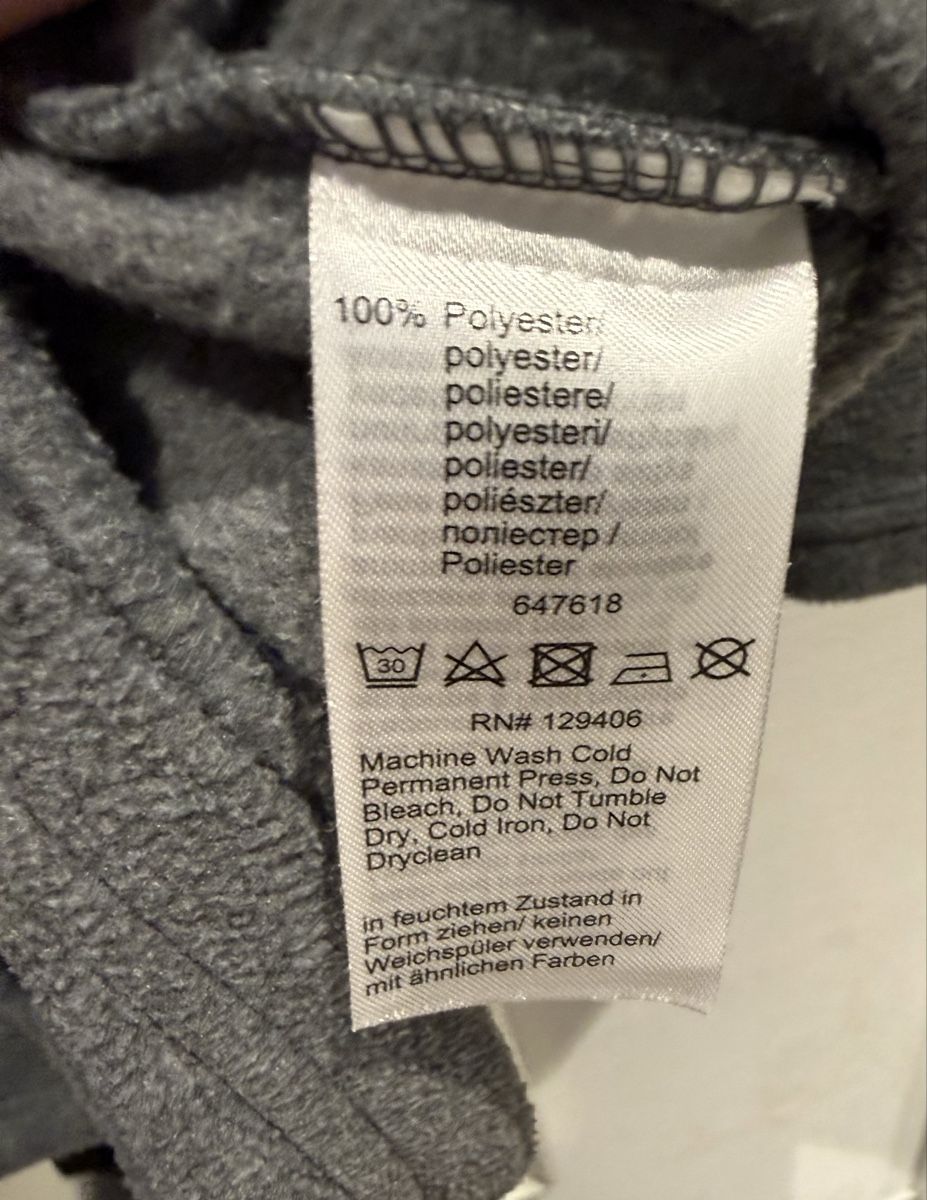 Jacken: FLEECEJACKE  Grösse 52/54      Farbe: grau meliert – Neu (gemäss Beschreibung) aus Pfeffikon LU von pepino17 5