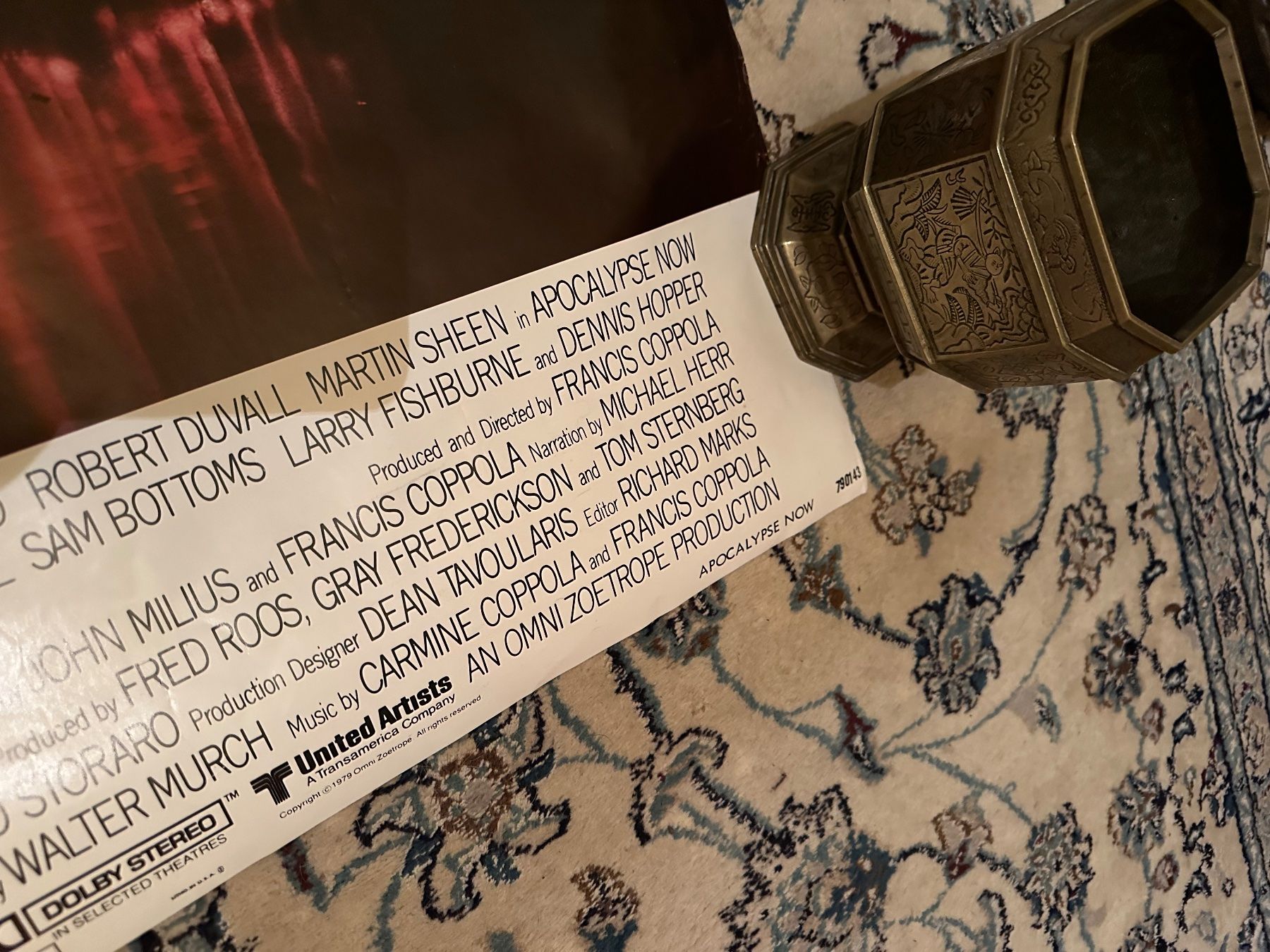 Poster & Bilder: Original Filmplakat Apocalypse Now – Gebraucht aus Münchwilen TG von Mercurius63 5