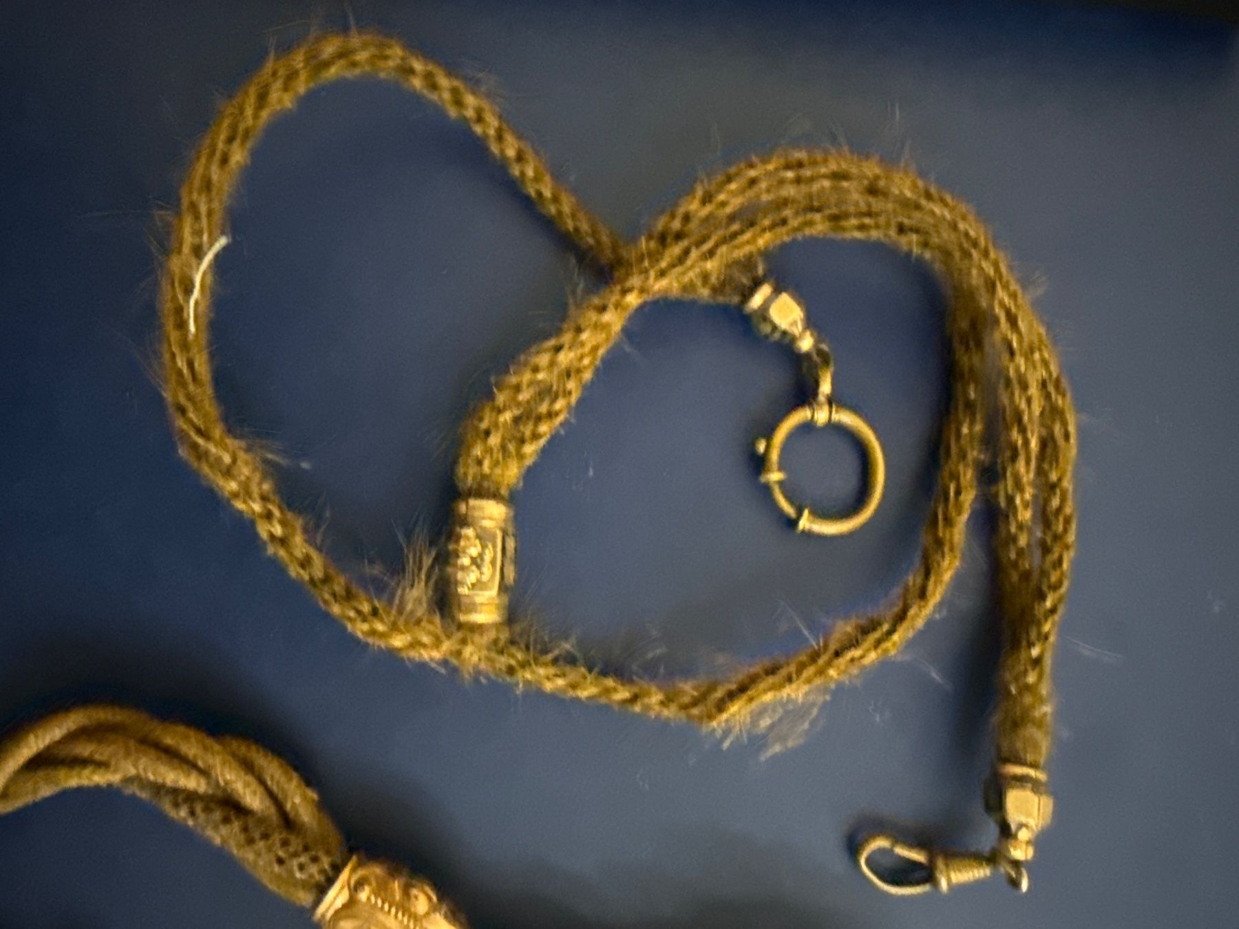 Sonstiges Uhren Zubehör: Echt Haar Taschenuhrkette – Gebraucht aus Pfeffingen von Allhandelklgwatches 2
