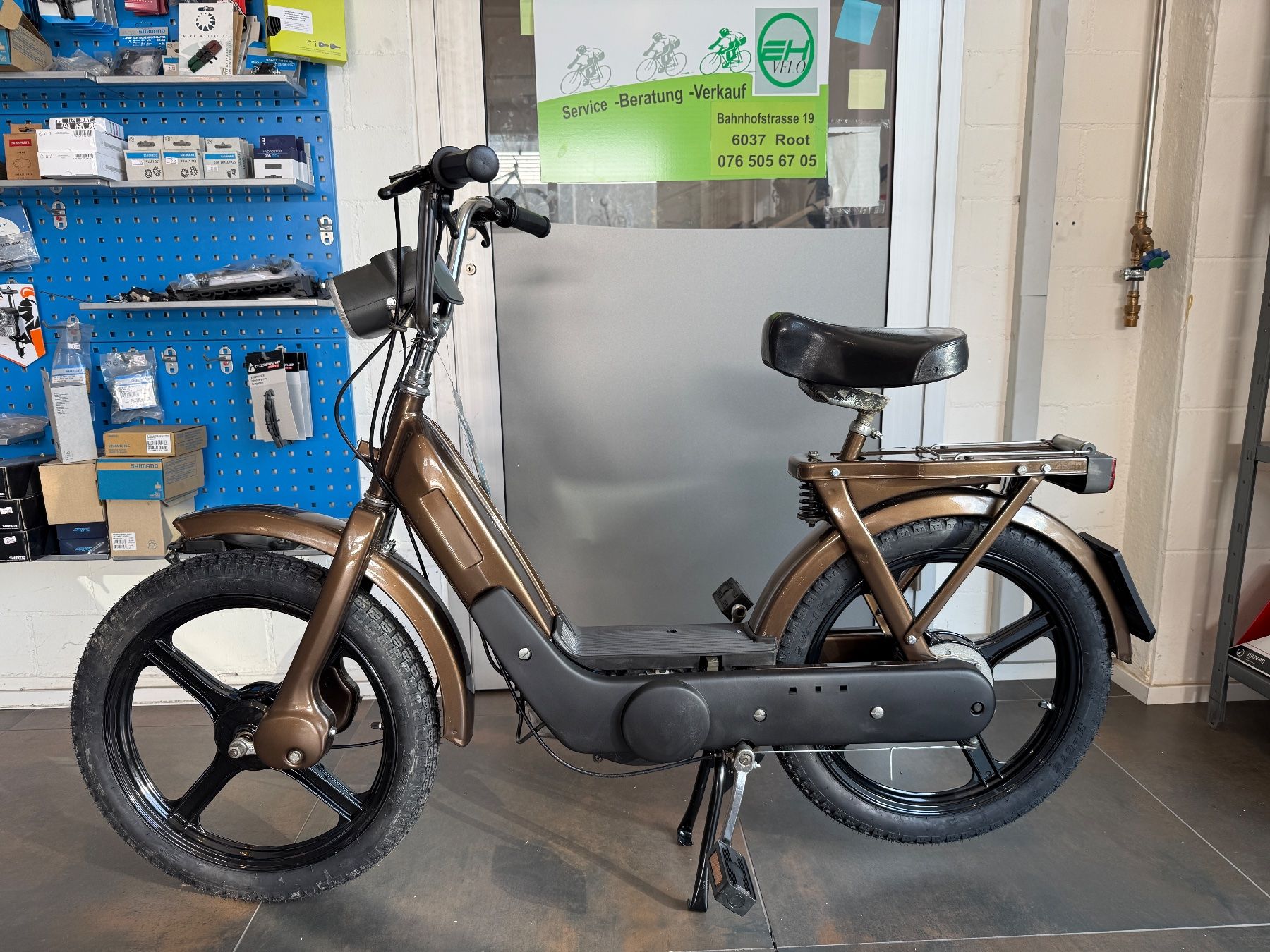 Piaggio Mofas: Piaggio Ciao Neuaufbau – Gebraucht aus Root von E.H.Velo 4