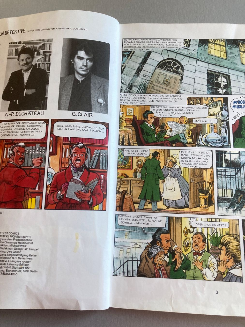 Fumetti: 2 Comicbände von Sherlock Holmes – Usato da Wald ZH venduto da Liedermacher 4