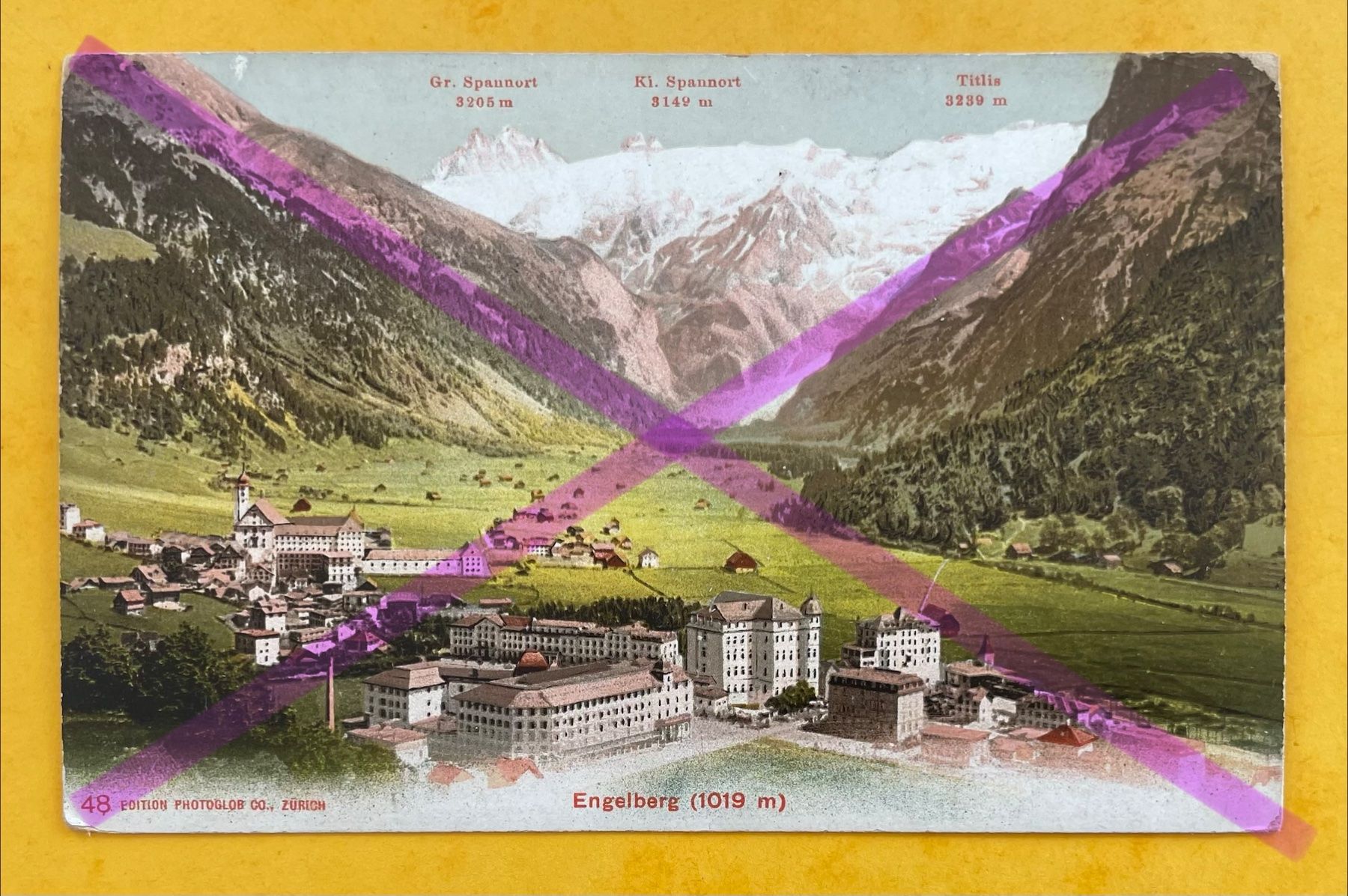 Cartoline postali: ENGELBERG - ungelaufen – Usato da Mauren TG venduto da montis09