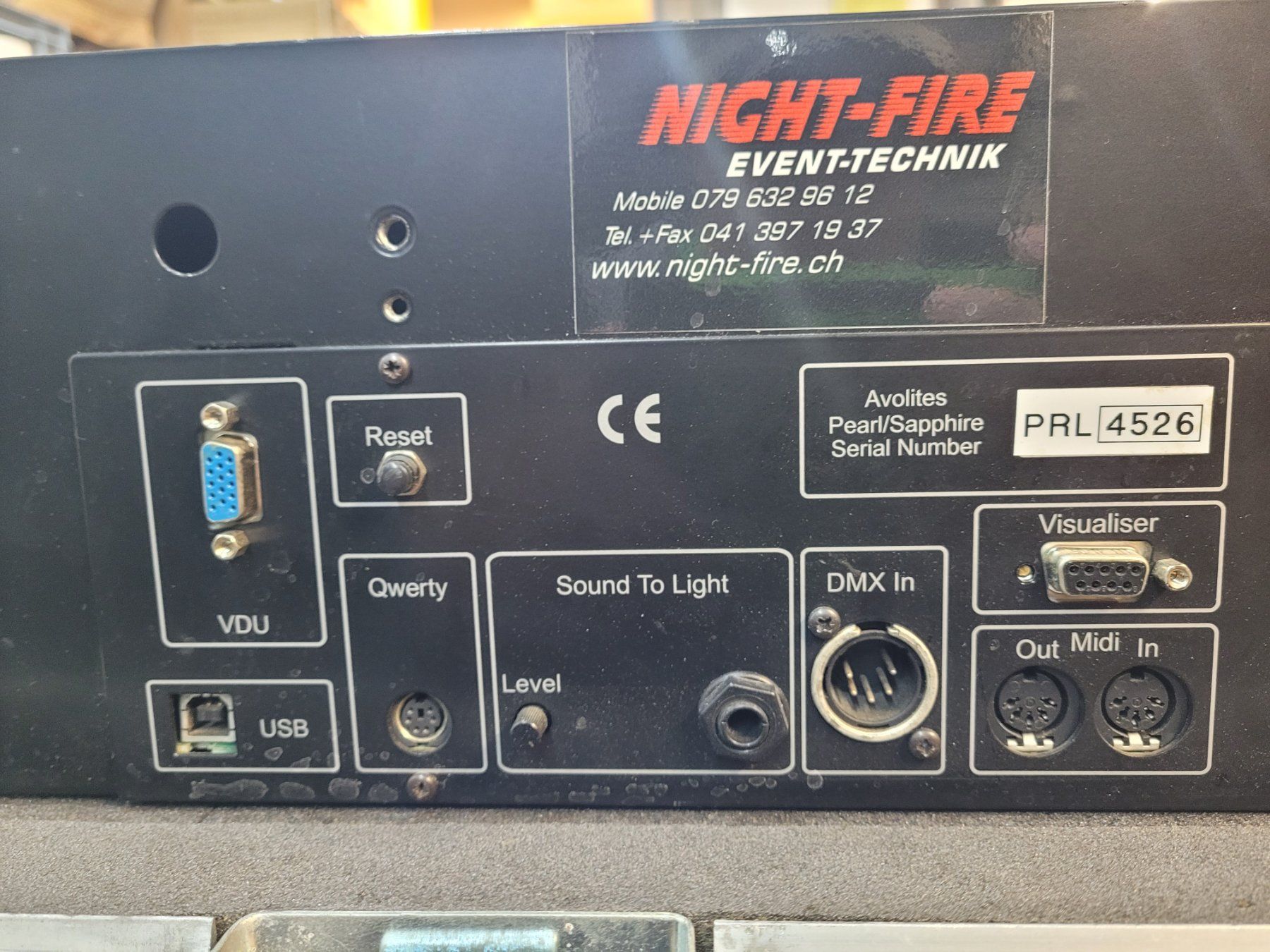 Mischpulte: Avolites Pearl 2004 Licht Mischpult inklusive Case – Gebraucht aus Vitznau von Night-Fire 5