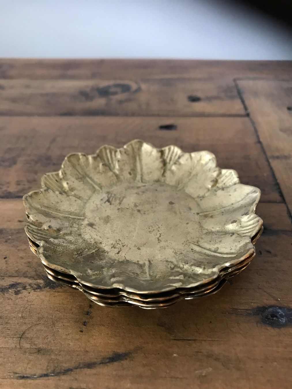 Schalen: Vier kleine, alte Schalen Messing – Gebraucht aus Rapperswil SG von cosiba01 1
