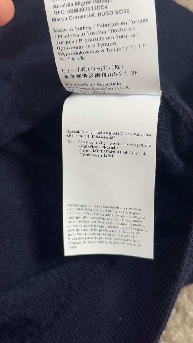 Hugo Boss Pullover & Sweatshirts: BOSS Pull Herren Pullover 100% laine/wolle M – Gebraucht aus Vuippens von Anna_as 4