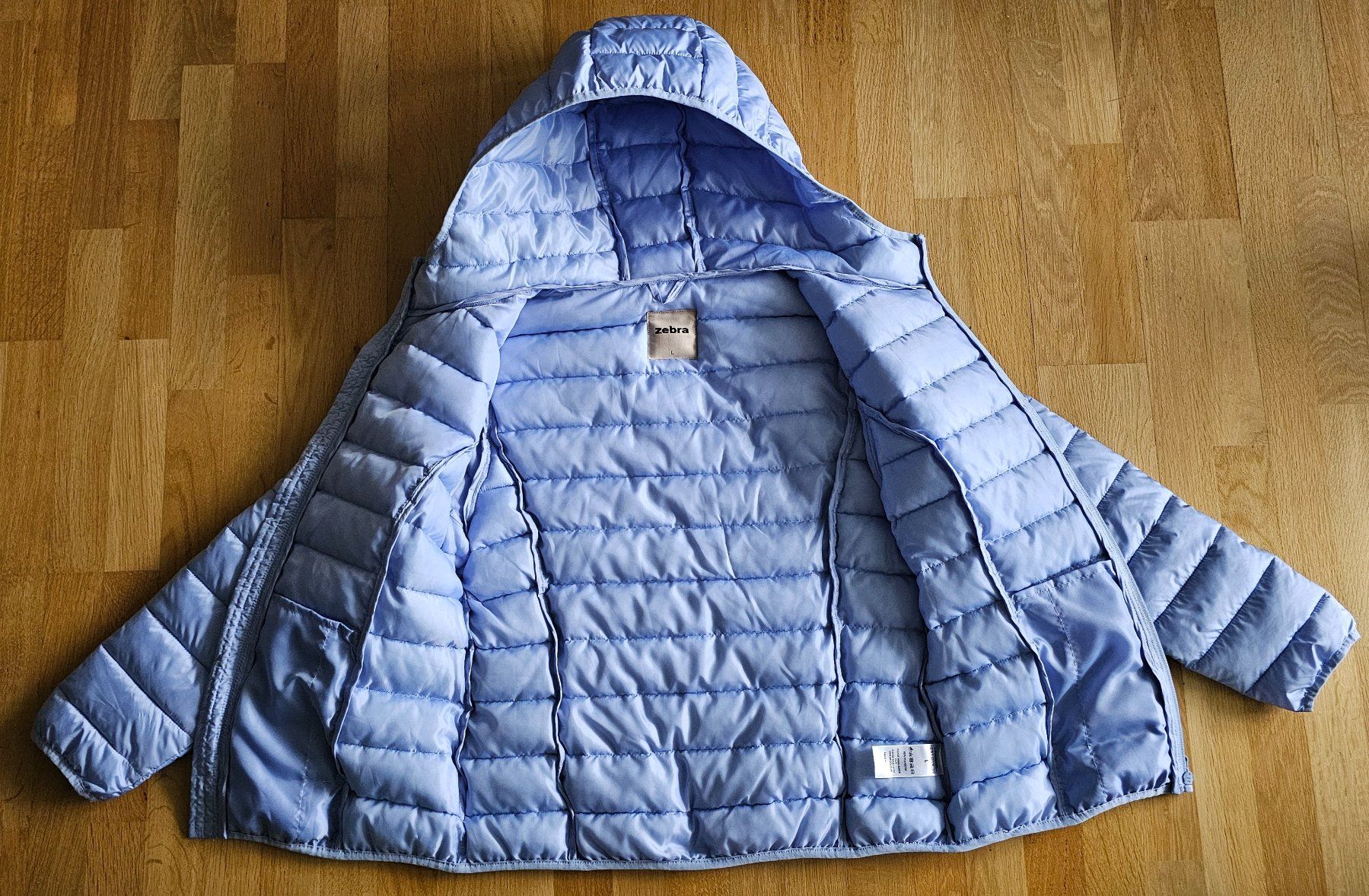 Zebra Jacken: Doudoune bleu ciel - Zebra - Taille L – Defekt aus Court von Jovi2 5