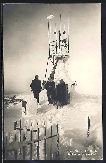 Cartes postales: Säntis, Ermordeter Wetterwart, Ehepaar  – D'occasion à Berlin par bartko-reher