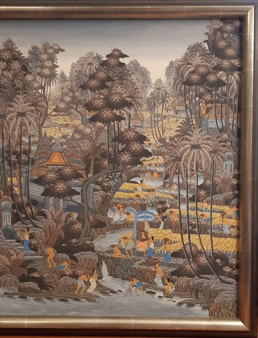 Dipinti: BILD VON DER INSEL BALI – Usato da Aesch BL venduto da Charles2018 3