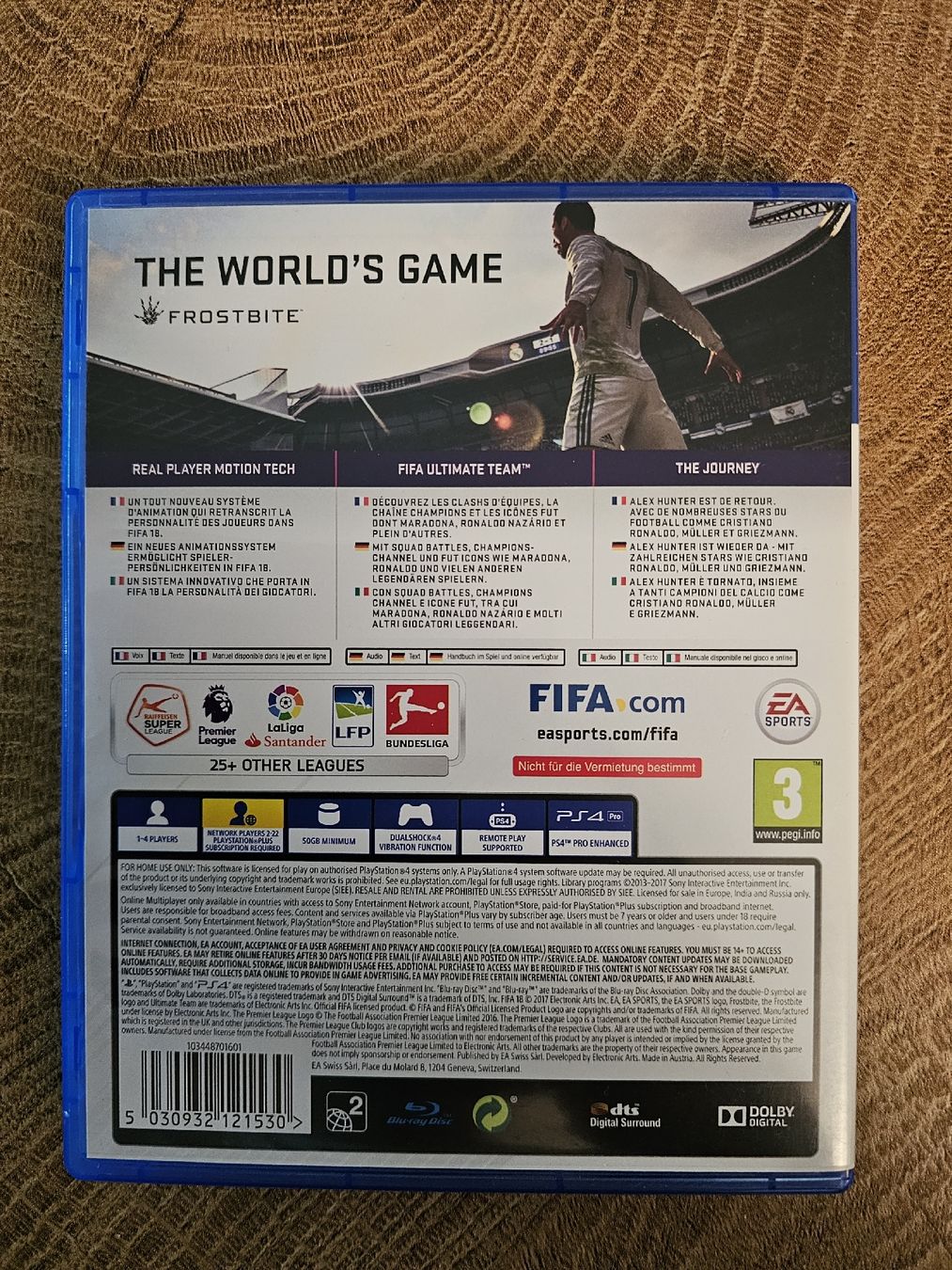 Giochi: FIFA18 für PS4/PS5 – Usato da Schwerzenbach venduto da SOMM1 2