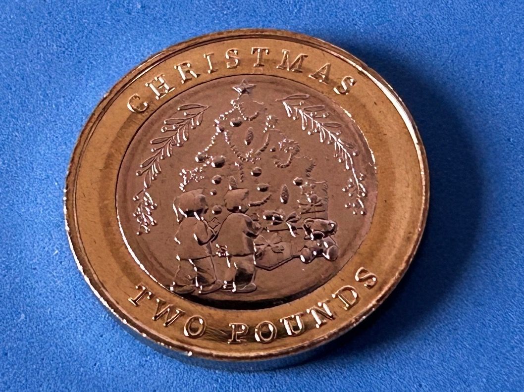 Tutti le monete: Gibraltar - 2 Pounds - Christmas 2023 UNC – Nuovo (secondo la descrizione) da Corcelles NE venduto da AJKader
