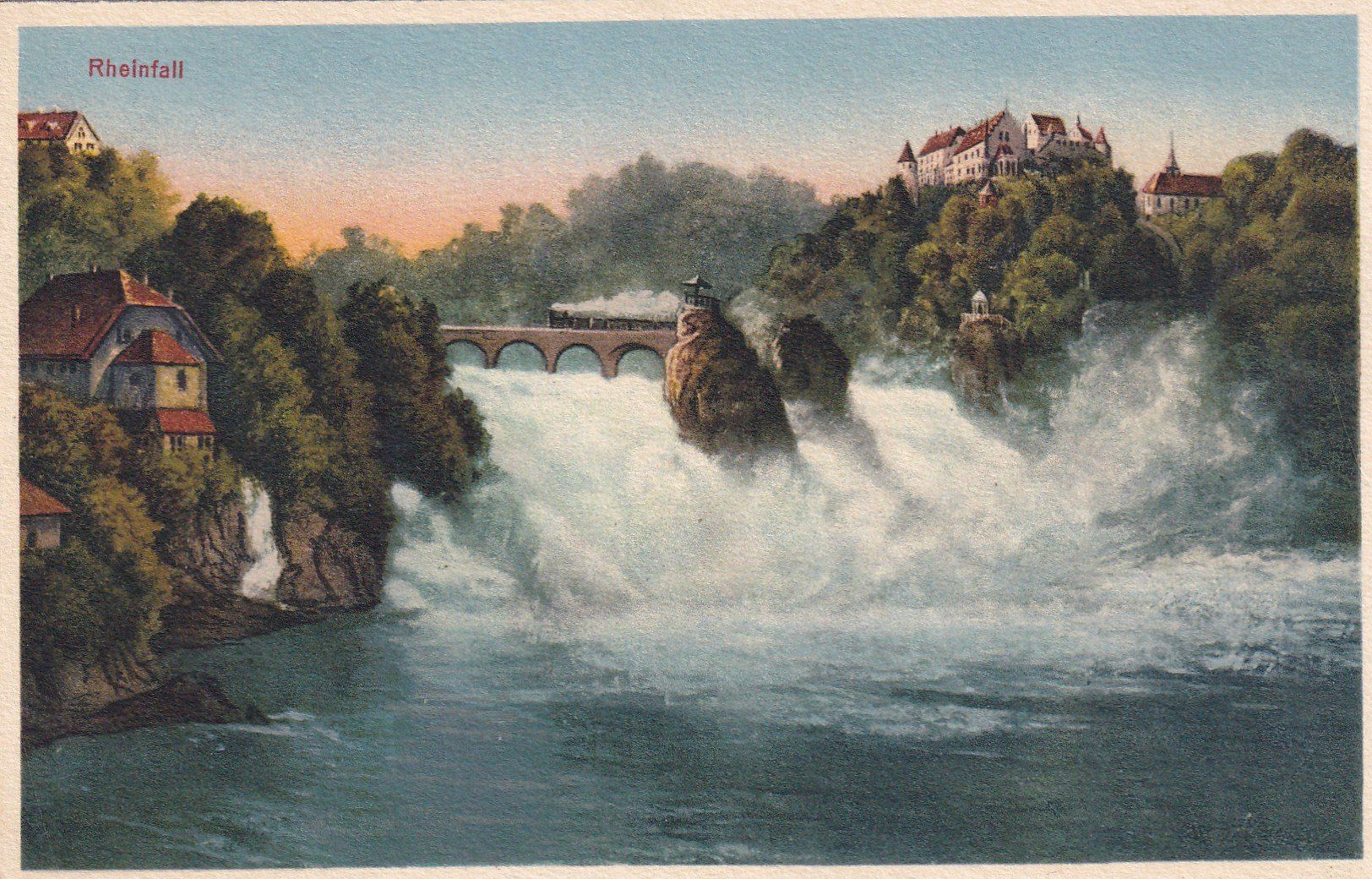 Cartoline postali: Rheinfall – Usato da Cormoret venduto da Pascalll2001