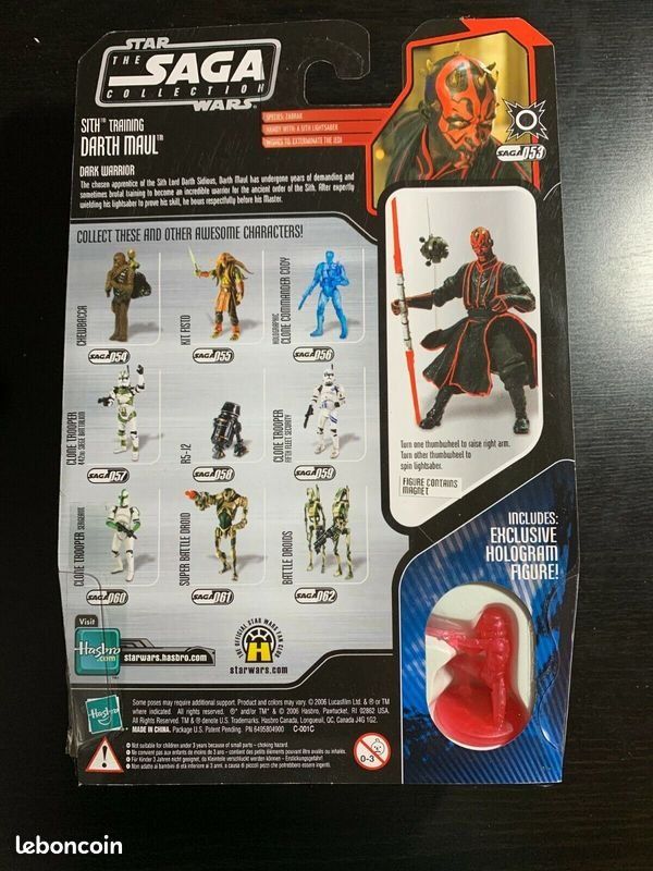 Hasbro Giocattoli: Star Wars Saga Collection 053 - Darth Maul Sith Training – Nuovo (secondo la descrizione) da Gimel venduto da marchaux2006 1