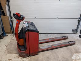 Linde T20 Ameise Niederhubwagen Stapler lange Gabeln
