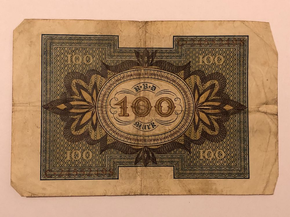 Reichsbanknoten 1920 – 10, 50, 100 Mark Reproduktion, Pick 67–69, Hochwertiger Druck, Für Sammler & Film