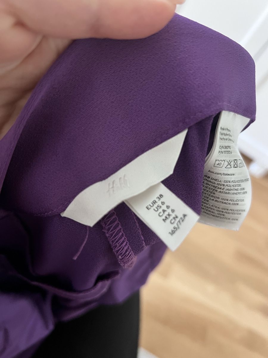 H&M Pantaloni: Hosen Lila Grösse – Usato da Zürich venduto da Mira1310 2