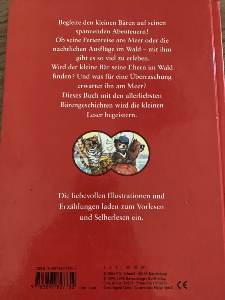 Libri: Meine allerliebste Bärengeschichte – Nuovo (secondo la descrizione) da St. Gallen venduto da Jvegas 1