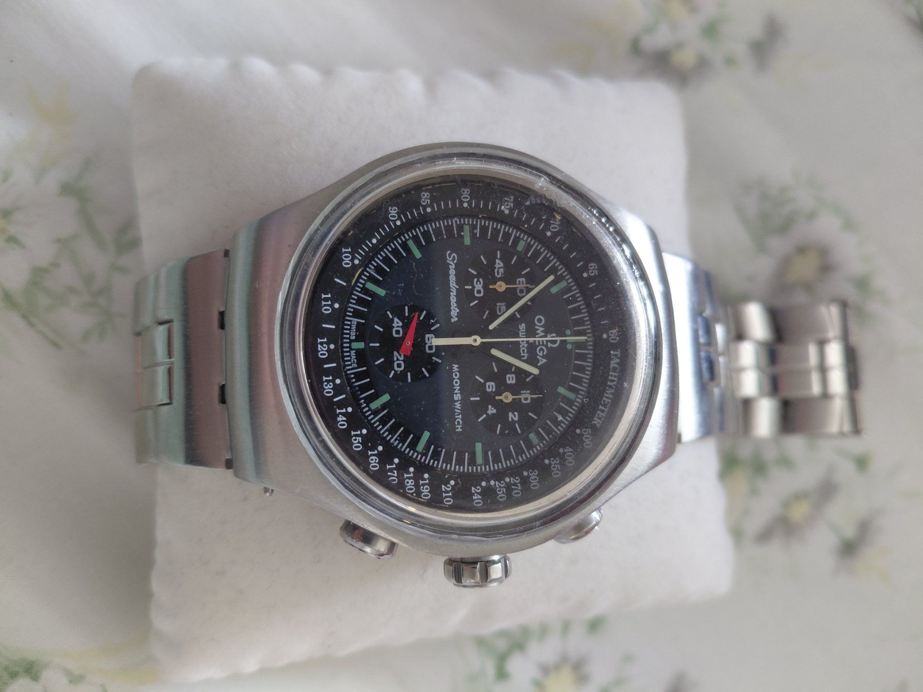 Swatch Orologi: Swatch Moonswatch x Irony Mariage gebraucht – Usato da Rorbas venduto da domenice 3