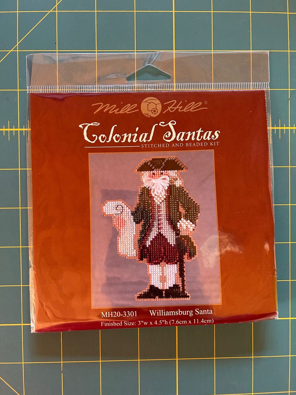 Bastelsets: Lot complet de 3 Colonial Santas de Mill Hill – Neu und originalverpackt aus Bouveret von sev_qj7l 3
