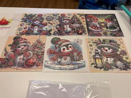 Diamond Painting Karten Weihnachten 🧑‍🎄