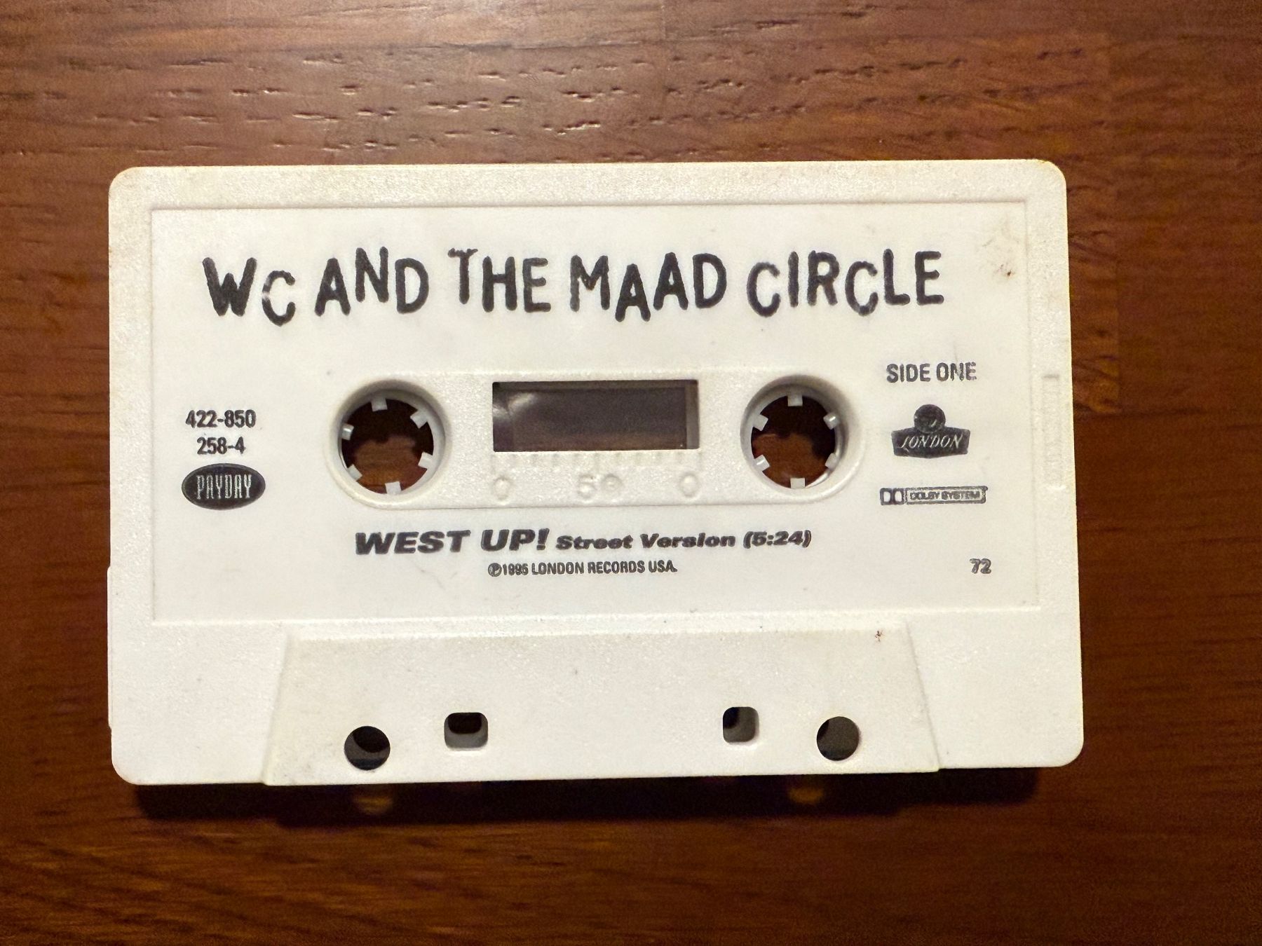 Kompaktkassetten: WC and the MAAD Circle - West Up / cassette MC – Gebraucht aus Delémont von cpop 1