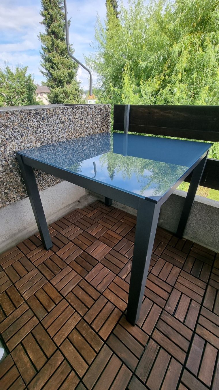 Tavoli: Gartentisch Terrazza mit Glasplatte – Usato da Langenthal venduto da mar_5