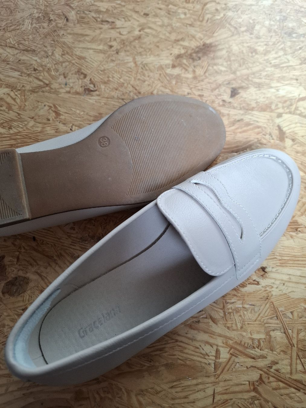 Graceland Scarpe da donna: Elegante Graceland Loafers, hellbeige, Gr. 38 – Usato da Hasle b. Burgdorf venduto da lap-company 4