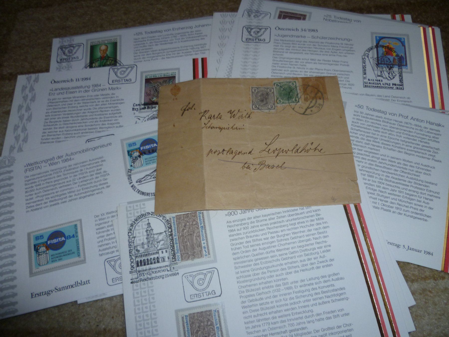Tous les timbres: autriche – D'occasion à Corcelles-Payerne par mao06 2