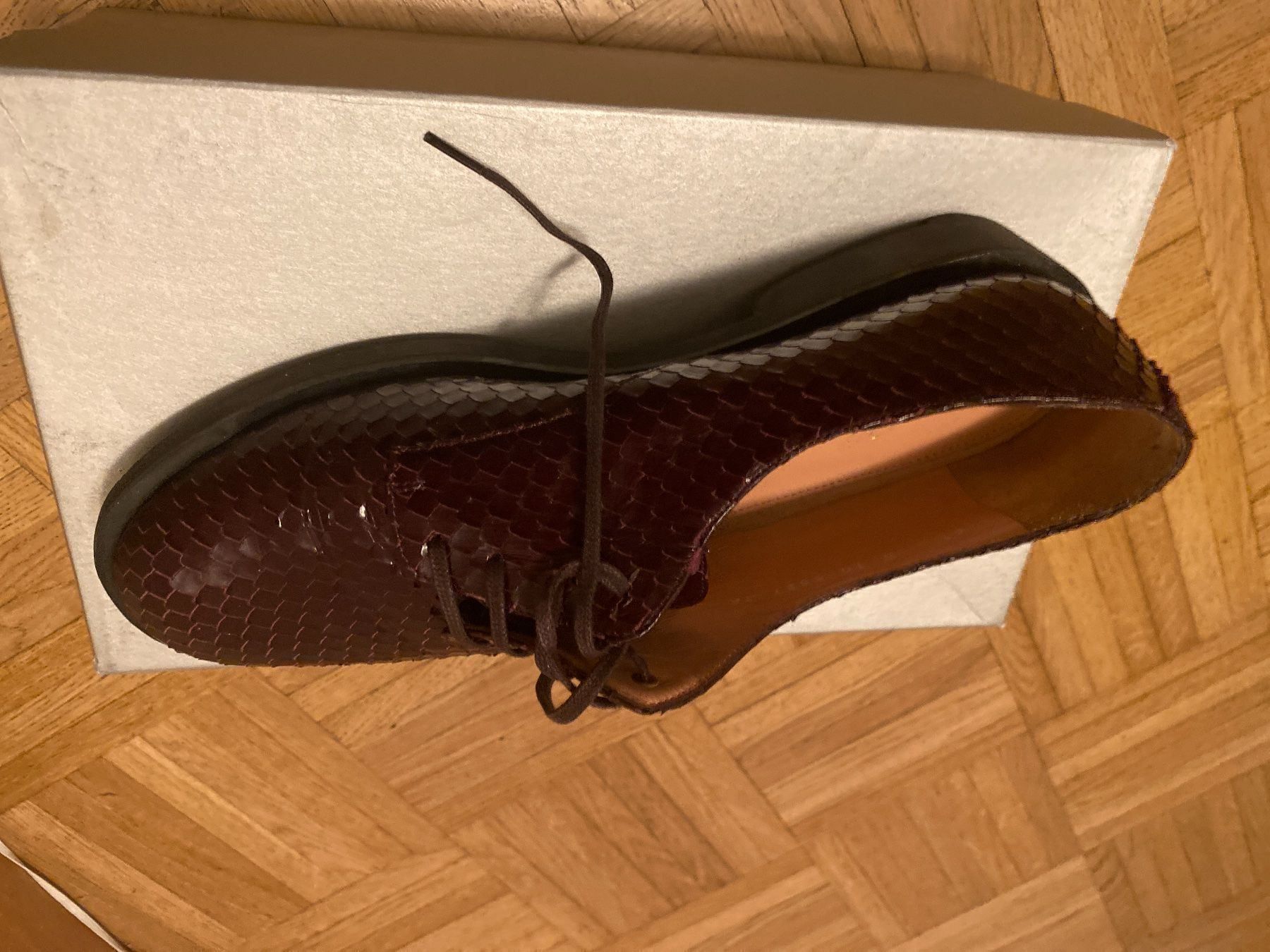 Scarpe da donna: Mocassin Robert Clergerie comme neuf Bordeau – Nuovo (secondo la descrizione) da Meyrin venduto da Cacka