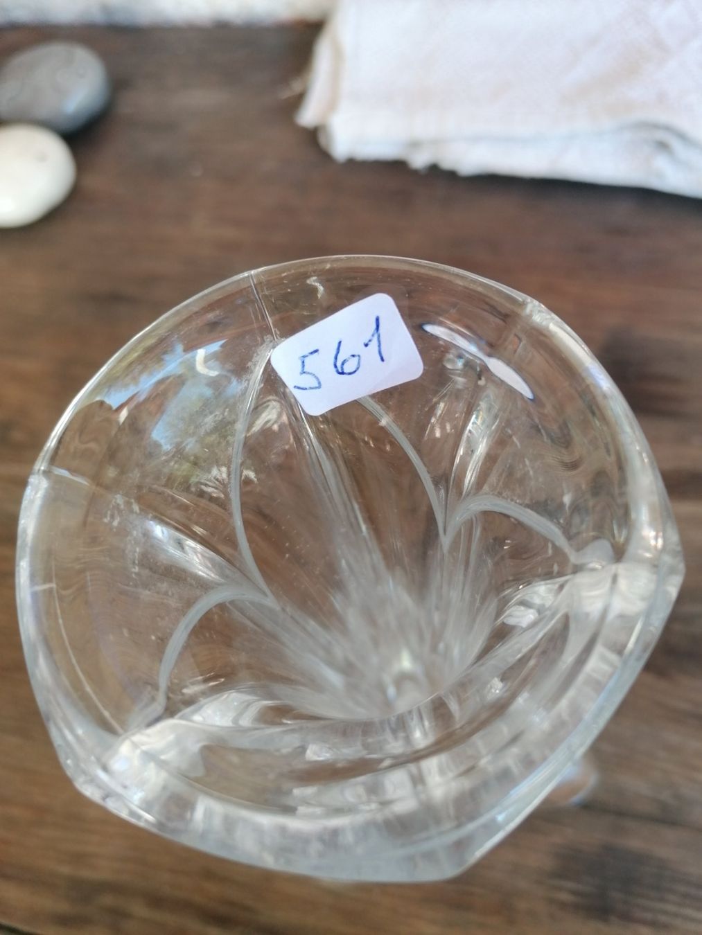Vasi & Recipienti: Vase Soliflore cristal d'Arques – Usato da Chezard St-Martin venduto da Clocovale 2
