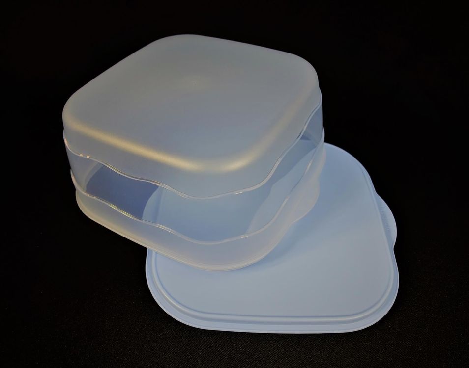 Erstaunlich Tupperware Kuchenbehälter Eckig Bilder