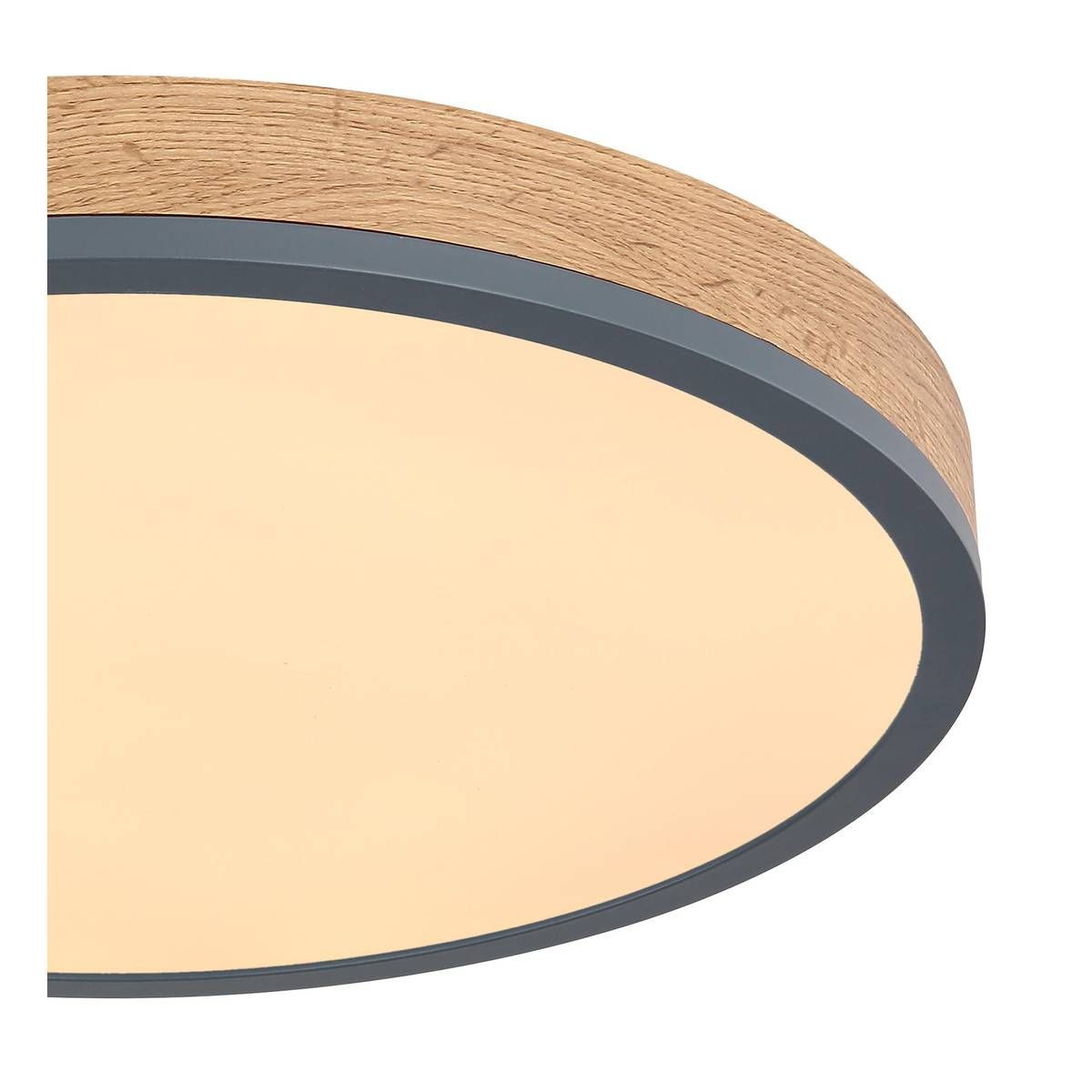 Kronleuchter & Deckenlampen: LED Deckenleuchte, Holzoptik, 45 cm Ø – Neu (gemäss Beschreibung) aus Kreuzlingen von Smart-Light 9
