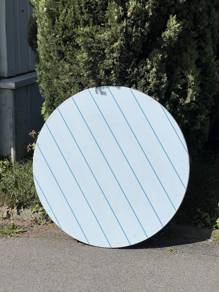 Bracieri: Deckel / Abdeckung Alu 111cm zu Feuerschale Grillring – Nuovo (secondo la descrizione) da thun venduto da Globi003