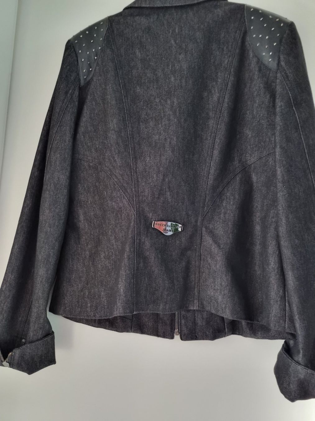 Giacche: Ital. Designer Jeans-Jacke, Gr. 42 "Roccobarocco" – Usato da Urtenen-Schönbühl venduto da Pikenir 3
