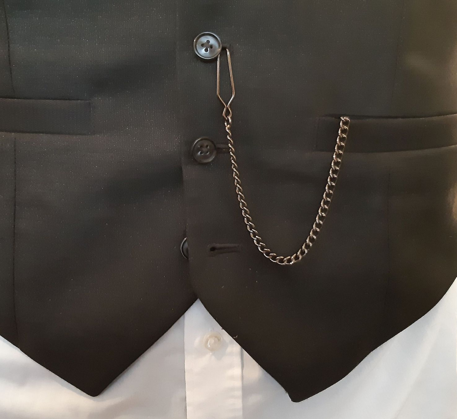 Orologi: Taschenuhr mit Springdeckel, hochglänzend inkl. Kette – Nuovo e nell'imballaggio originale da St. Margarethen TG venduto da ursk10 5