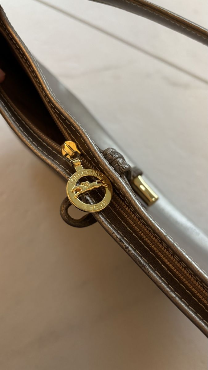 Borse da donna: Handtasche Longchamp leder gold – Usato da Seengen venduto da sa_land 4