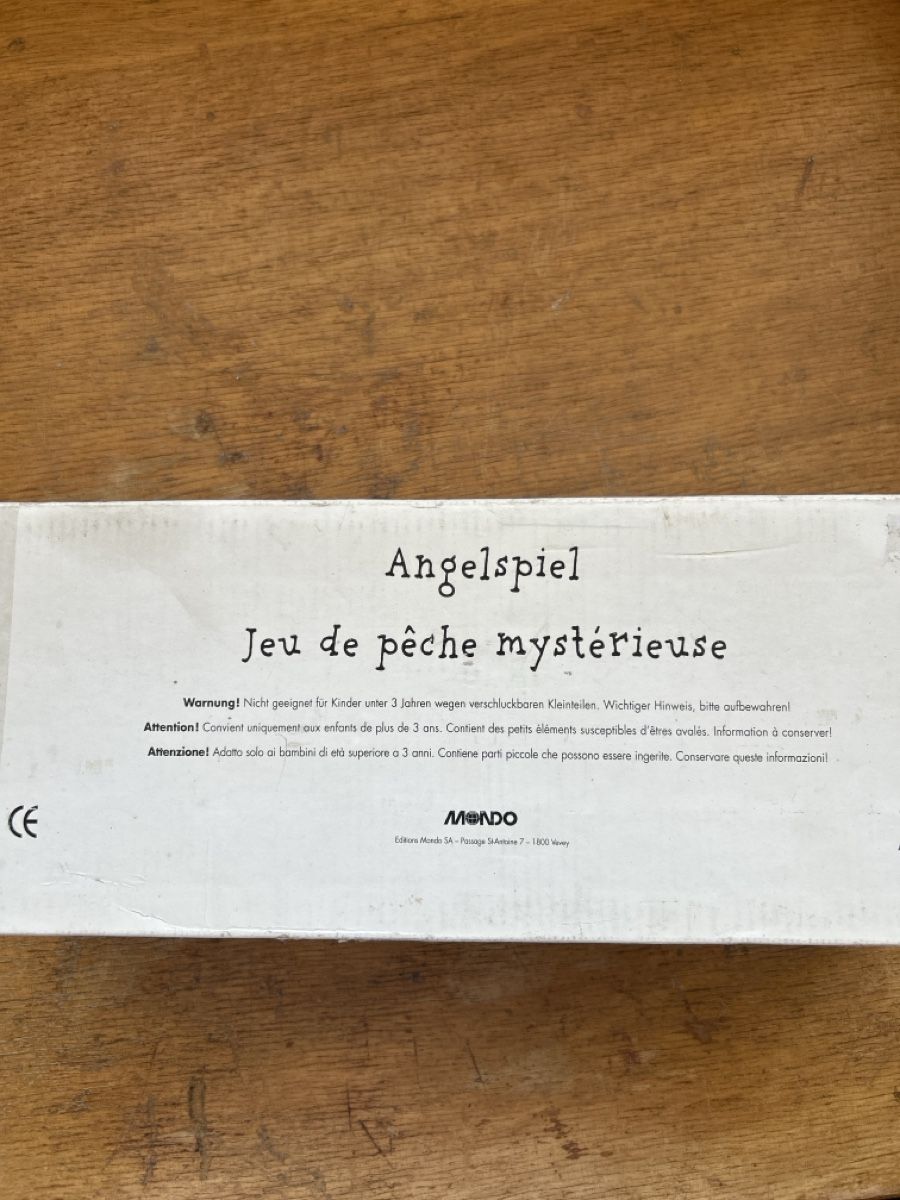 Giochi: Holz Angelspiel – Nuovo (secondo la descrizione) da Burgdorf venduto da Mm.ju