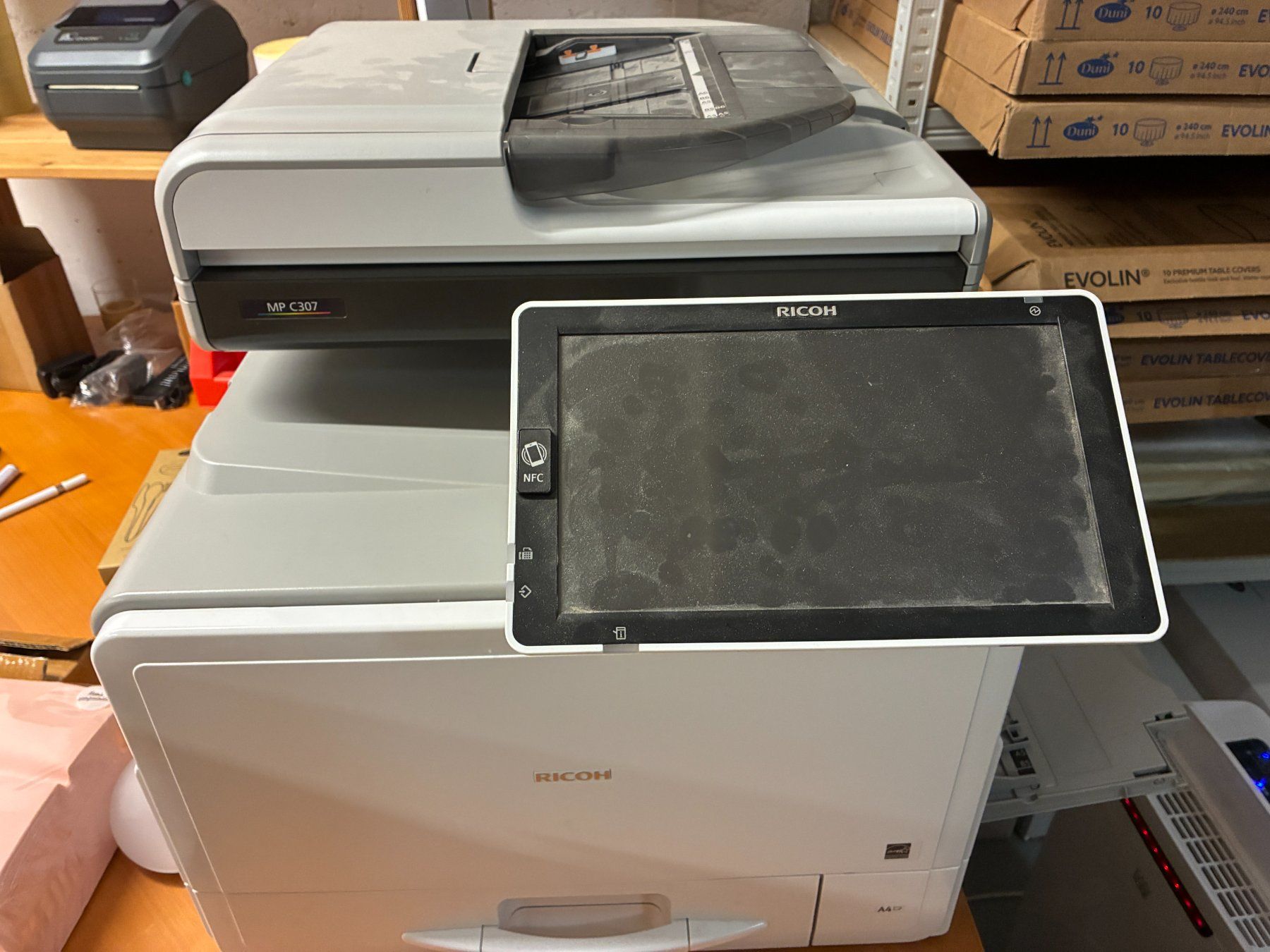 Ricoh Stampanti: Ricoh MP C307 – Multifunktionsdrucker – Usato da Sitterdorf venduto da tischdeko-shop
