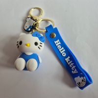 Hello Kitty Schlüsselanhänger - Blau - MER