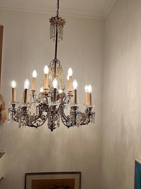 Lampes: Antiker Leuchter – D'occasion à Luzern par Poldi2 3