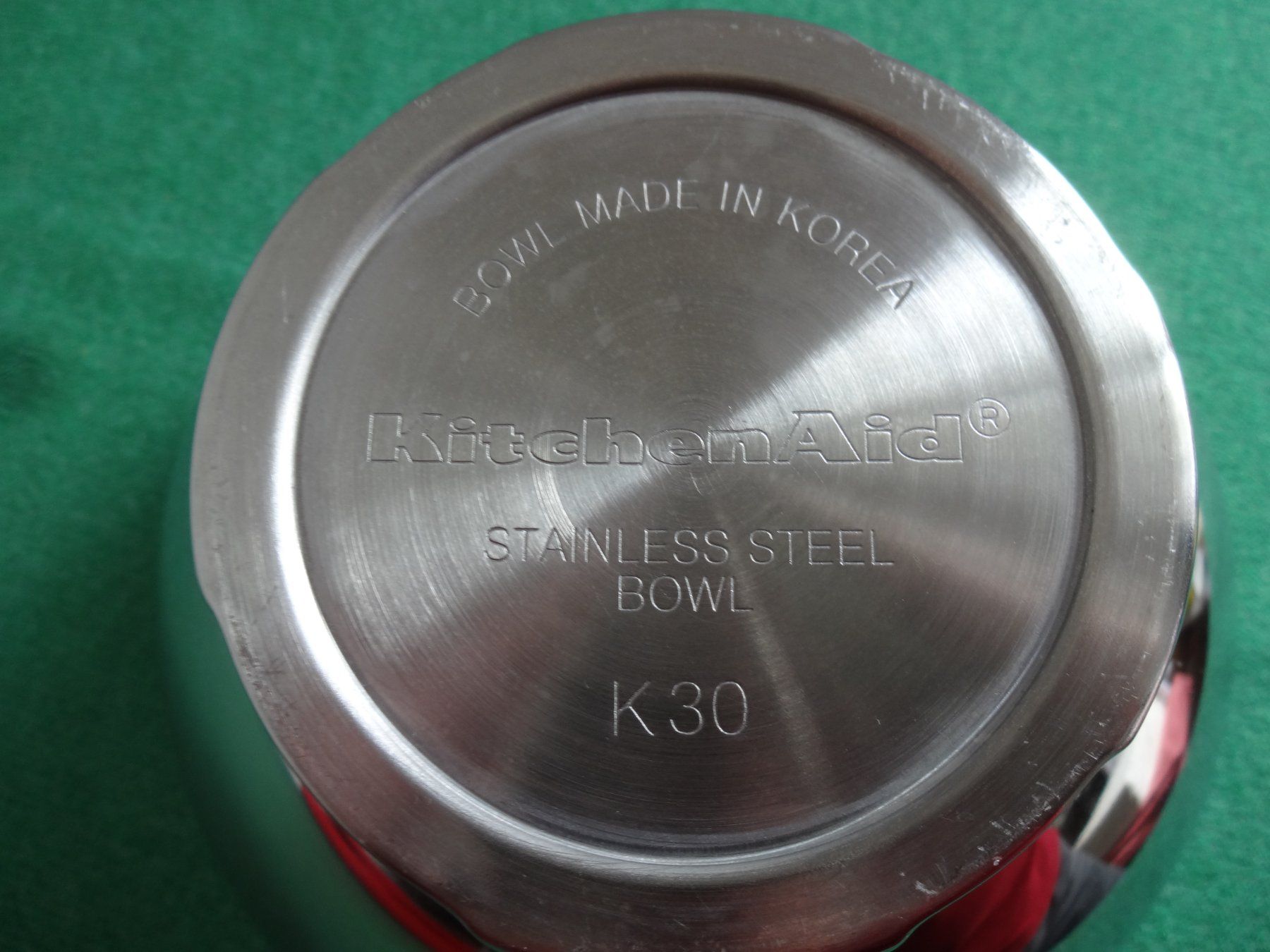 Kenwood Coupes: KitchenAid Edelstahlschüssel Mod.K30 – Neuf (Voir description) à Frauenfeld par rey06 3
