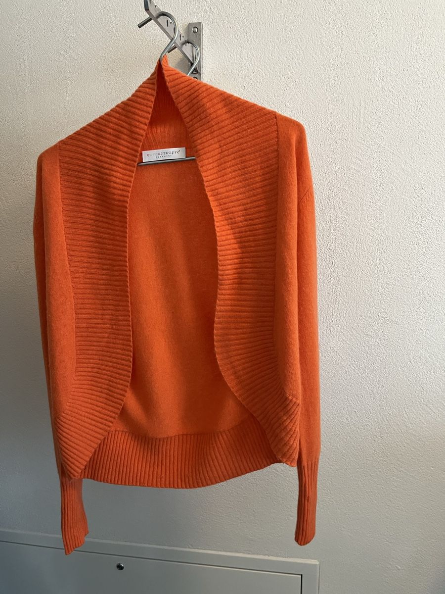 Maglioni & Felpe: Kaschmir Jacke Orange S – Usato da Freienbach venduto da alile