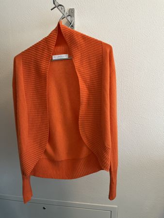 Kaschmir Jacke Orange S