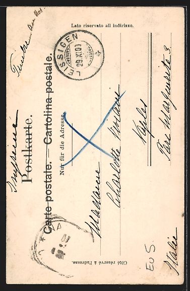 Cartoline postali: AK Bern, Kesslergasse mit Münsterspitze – Usato da Berlin venduto da bartko-reher 1