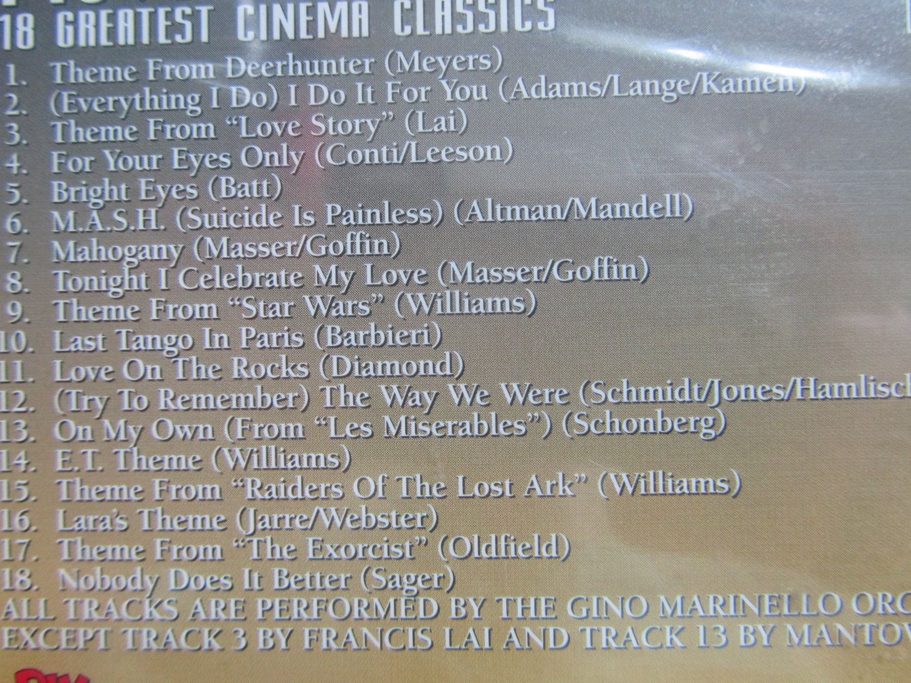 CD: Movie Themes – Nuovo e nell'imballaggio originale da Seengen venduto da mikelele 1