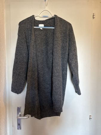 Cardigan femme gris
